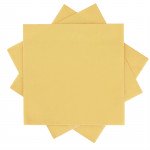 Салфетки 20 бр. DUKA DAGLIG 33x33 см., жълт