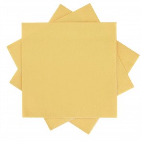 Салфетки 20 бр. DUKA DAGLIG 33x33 см., жълт
