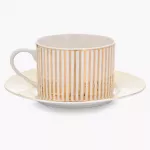 Чаша с чиния DUKA GOLD 200 мл.