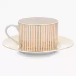 Чаша с чиния DUKA GOLD 200 мл.