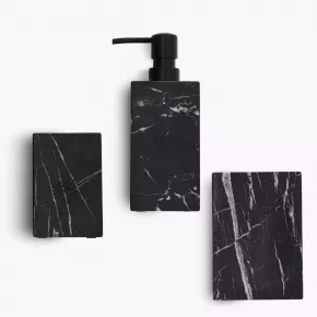 Поставка за сапун DUKA SCANDI SPA 13,5 см., сив