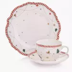 Сет чаша с чиния и чиния DUKA LYCKLIG