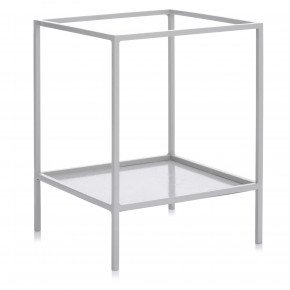 Стойка за декорация DUKA LADA 15x15x20 см., сив