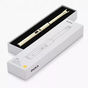 Запалка за свещи - плазмена DUKA SHINE 23 см., златист