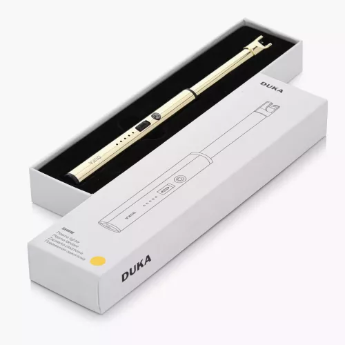 Запалка за свещи - плазмена DUKA SHINE 23 см., златист