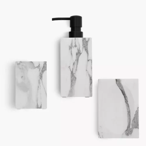 Поставка за сапун DUKA SCANDI SPA 13,5 см., бял