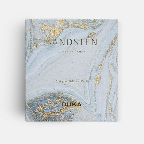 Ароматна свещ DUKA SANDSTEN, памучен облак