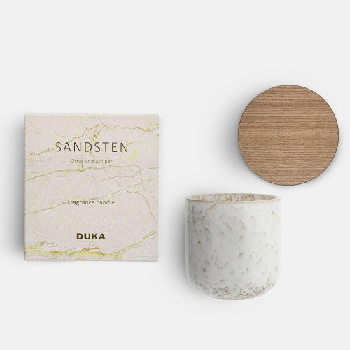Ароматна свещ  DUKA SANDSTEN, цитрус и хвойна