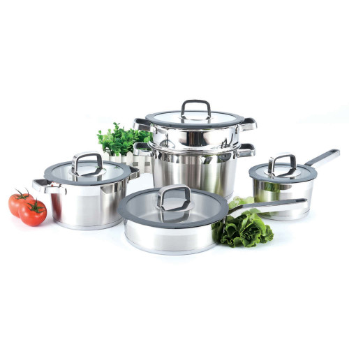 Тенджера със съд за готвене на пара/гевгир DUKA ESKIL 5200 мл.