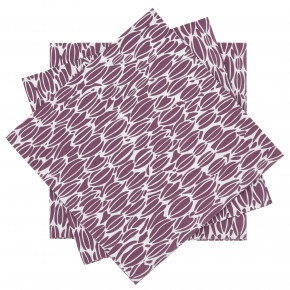 Салфетки 20 бр. DUKA GEO 33x33 см., виолетов