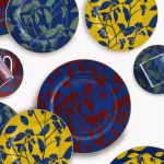 Чаша с чиния DUKA SKADI 200 мл., червен