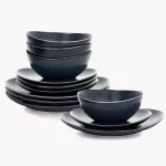 Сет за хранене 12 ел. DUKA TIME DARK