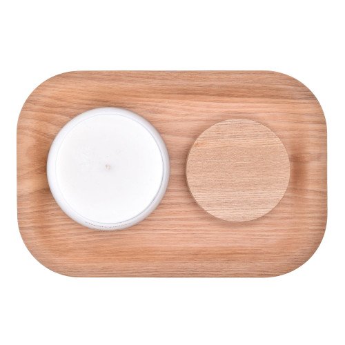 Ароматна свещ DUKA BERG, бял