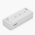 Плазмена запалка - мини с USB DUKA SHINE, бял