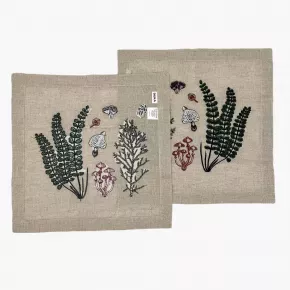 Сет текстилни салфетки за хранене DUKA ALFHEIM 40x40 см.