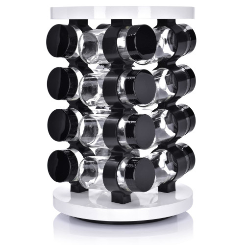 Подправки с въртяща поставка 17 ел. DUKA KRYDDA, бял