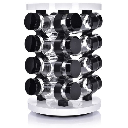 Подправки с въртяща поставка 17 ел. DUKA KRYDDA, бял