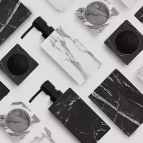 Чаша за тоалетни принадлежности DUKA SCANDI SPA, сив