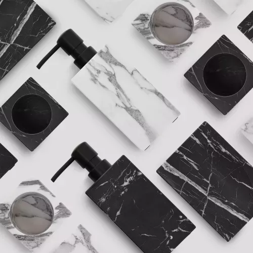 Чаша за тоалетни принадлежности DUKA SCANDI SPA, сив