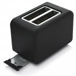 Тостер с две отделения DUKA LOFT, черен Тостер с две отделения DUKA LOFT, черен