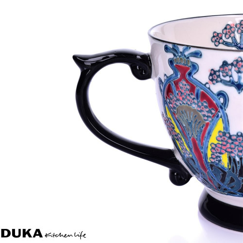 Чаша DUKA ANDALUSIA 400 мл., черен