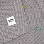 Одеяло - детско DUKA MINI 130x100 см., сив