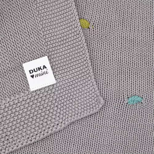 Одеяло - детско DUKA MINI 130x100 см., сив