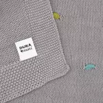 Одеяло - детско DUKA MINI 130x100 см., сив