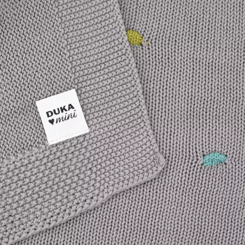 Одеяло - детско DUKA MINI 130x100 см., сив