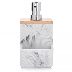 Диспенсър за сапун DUKA MODERN 200 мл., бял