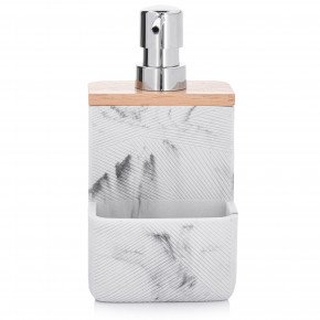 Диспенсър за сапун DUKA MODERN 200 мл., бял