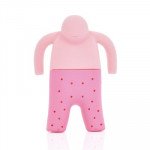 Запарка за чай "човек" DUKA KRUX, розов