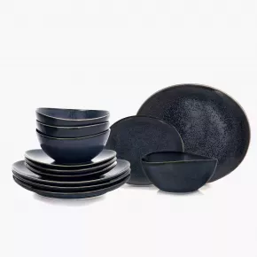 Сет за хранене 12 ел. DUKA TIME DARK