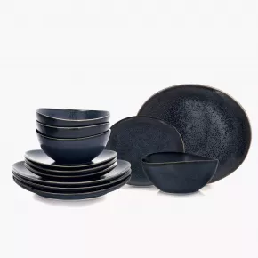 Сет за хранене 12 ел. DUKA TIME DARK