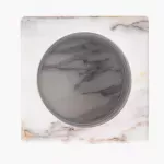 Чаша за тоалетни принадлежности DUKA SCANDI SPA, бял