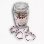 Сет за коледни сладки 12 бр. DUKA LYCKLIG