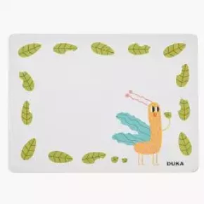 Подложка за хранене DUKA MINI 39,5x29,5 см., бял