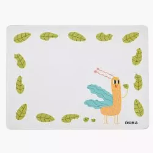 Подложка за хранене DUKA MINI 39,5x29,5 см., бял