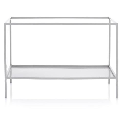 Стойка за декорация DUKA LADA 30x15x20 см., сив