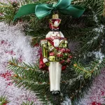 Висулка за окачване лешникотрошачка DUKA FESTLIG 16 см., зелен