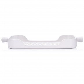 Тава за печене DUKA HJALMAR 38x15 см., бял