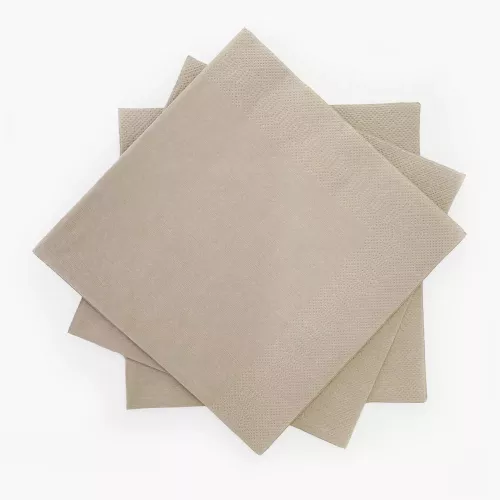 Салфетки 20 бр. DUKA MONONORD 33x33 см., бежов