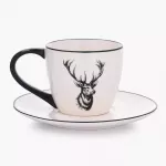 Чаша с чиния DUKA HORN 200 мл.