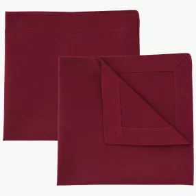 Сет текстилни салфетки за хранене 2 бр. DUKA SKADI 40x40 см., червен