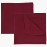 Сет текстилни салфетки за хранене 2 бр. DUKA SKADI 40x40 см., червен