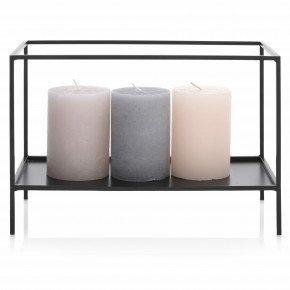 Стойка за декорация DUKA LADA 30x15x20 см., черен