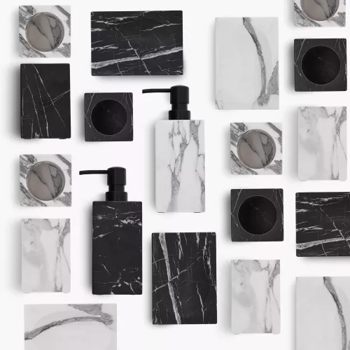 Поставка за сапун DUKA SCANDI SPA 13,5 см., бял