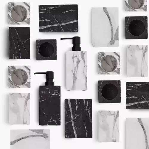 Поставка за сапун DUKA SCANDI SPA 13,5 см., бял