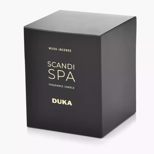 Ароматна свещ DUKA SCANDI SPA 170 г,  дървесни нотки