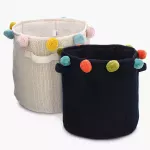 Кошница DUKA MINI 36x34 см, черен